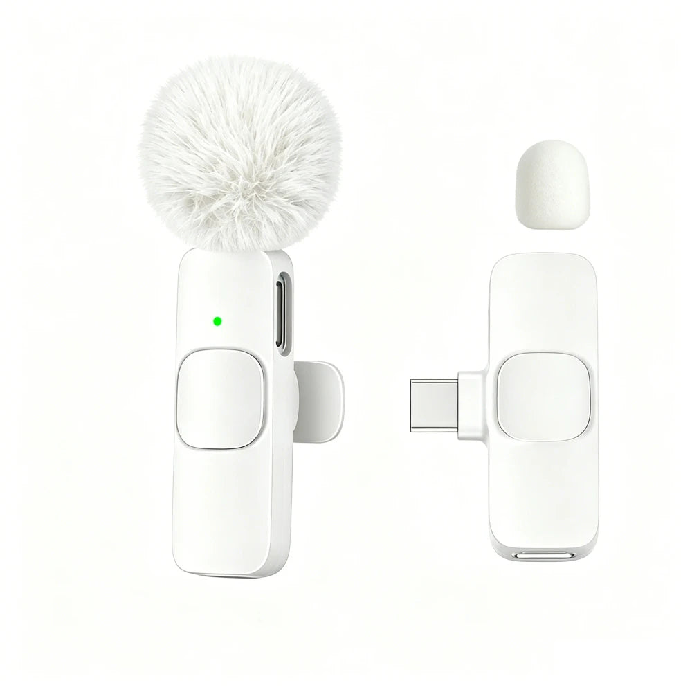 Wireless Clip-On Lavalier Microphone