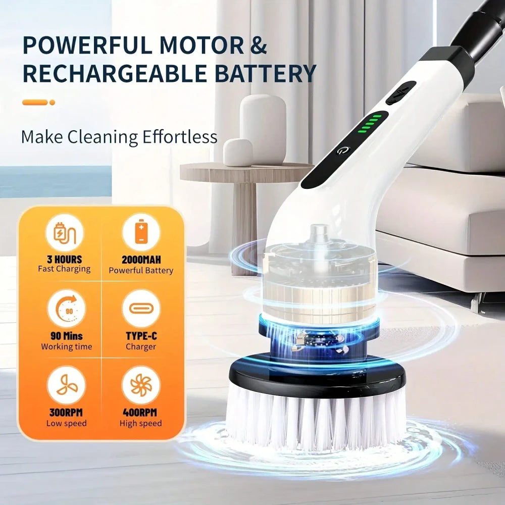 Electric Rotating Cleaning Brush