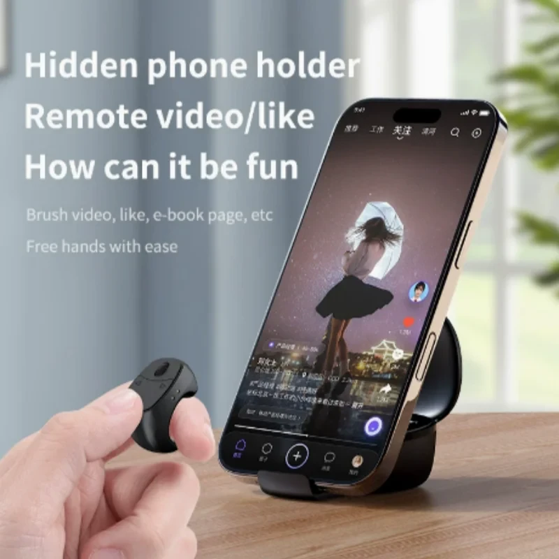 Bluetooth Fingertip Remote & Page Turner