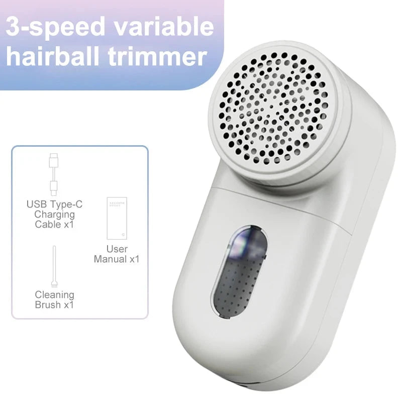 Rechargeable Fabric Shaver & Lint Remover