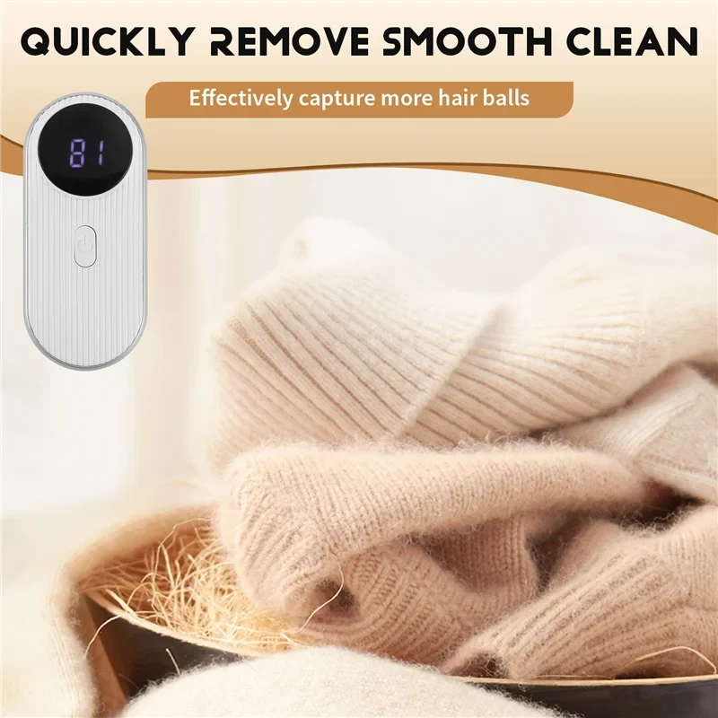 Rechargeable Fabric Shaver & Lint Remover