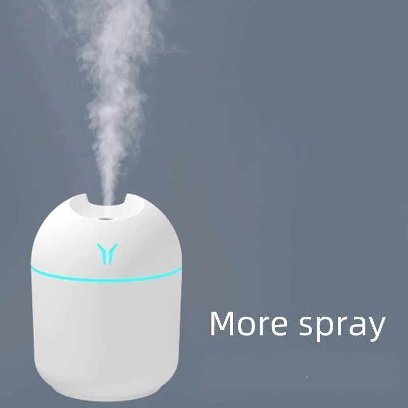 USB Mini Humidifier & Aroma Diffuser with LED