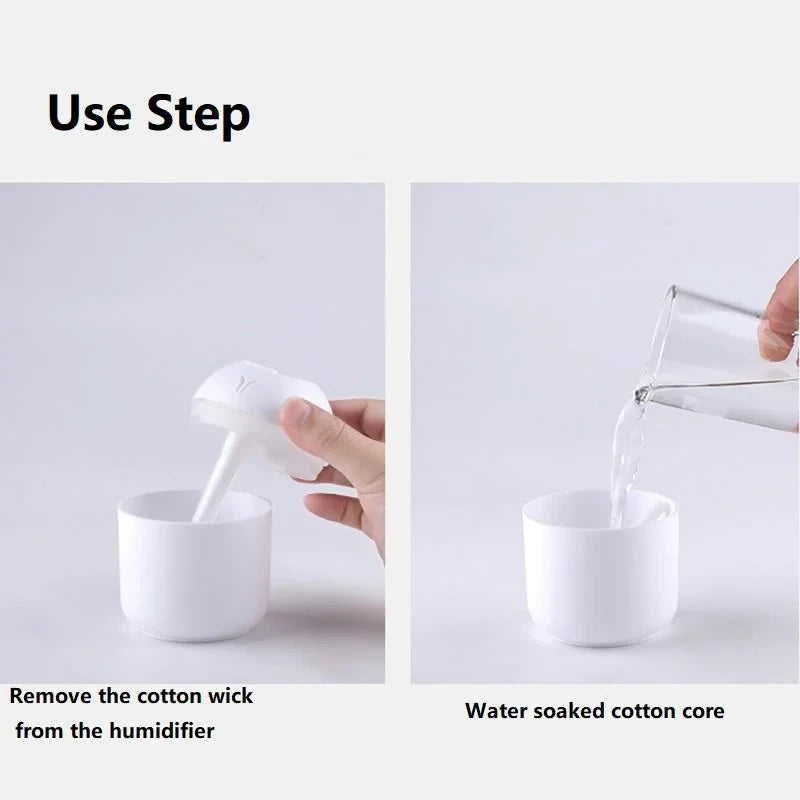 USB Mini Humidifier & Aroma Diffuser with LED