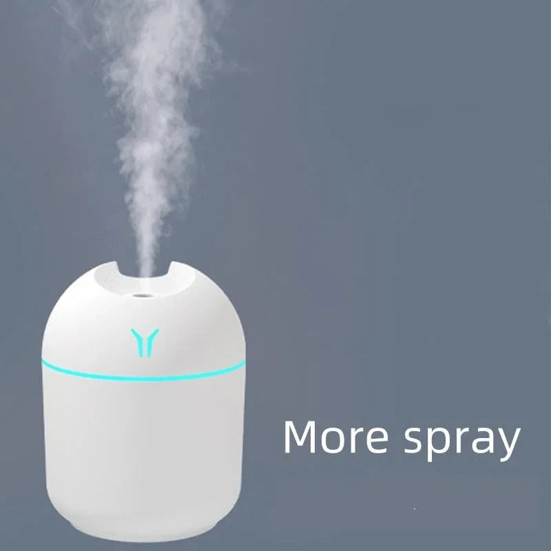USB Mini Humidifier & Aroma Diffuser with LED