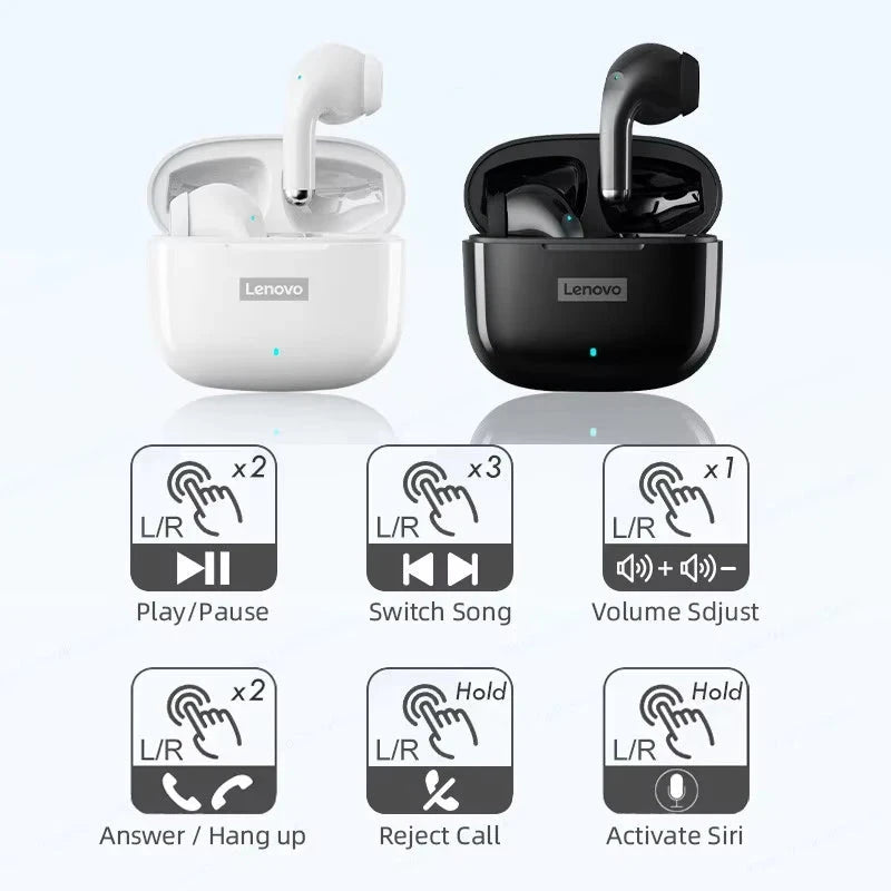 Lenovo LP40 Pro Bluetooth Earbuds