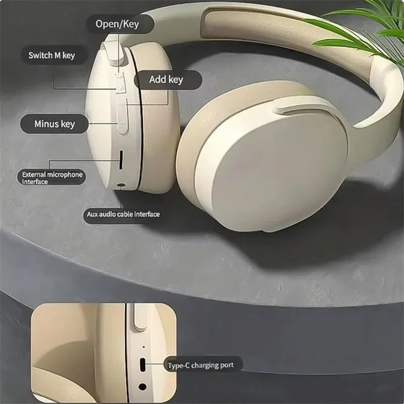Wireless Bluetooth Headset with Microphone