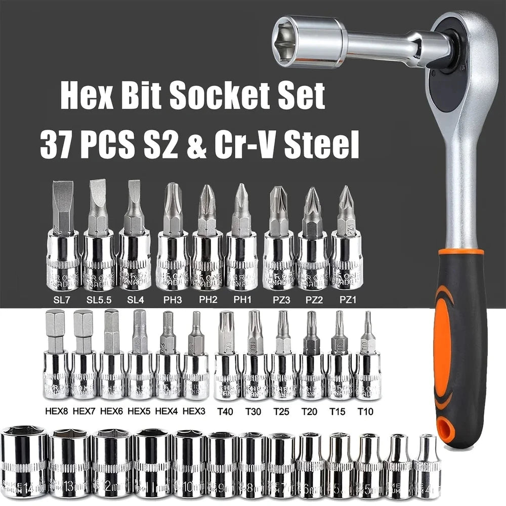 46-Piece Mechanic Tool Set