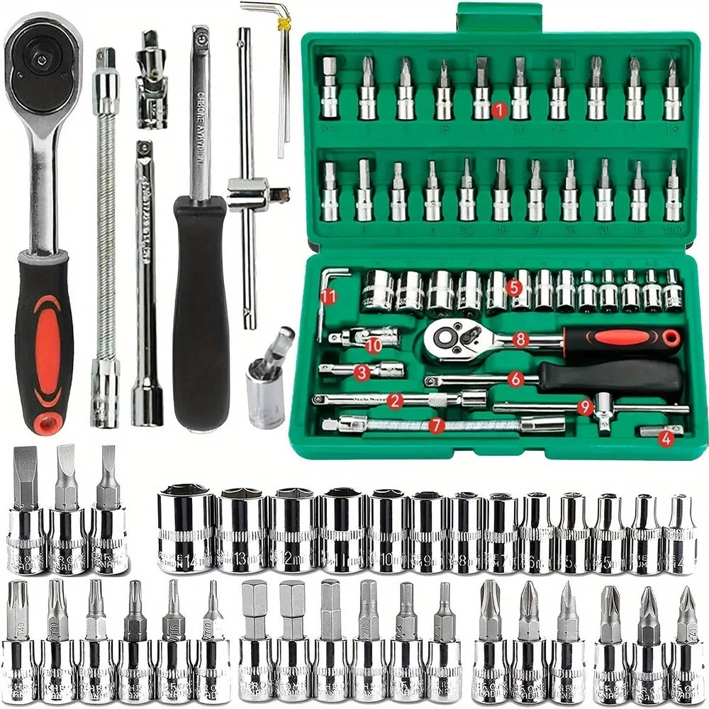 46-Piece Mechanic Tool Set