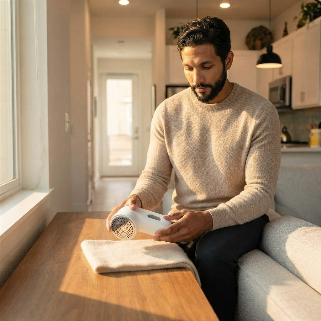 Rechargeable Fabric Shaver & Lint Remover