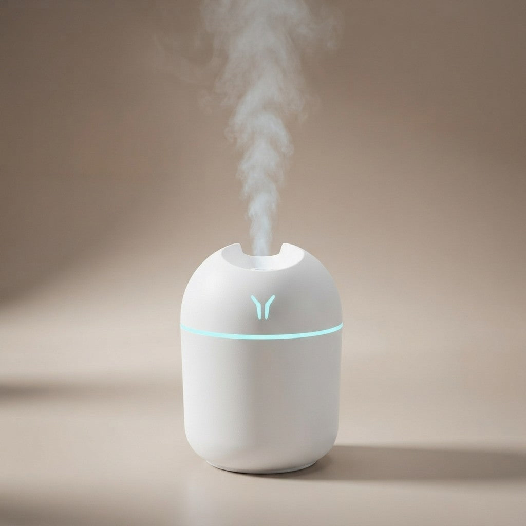 USB Mini Humidifier & Aroma Diffuser with LED
